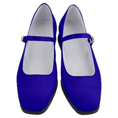 Trypan Blue	 - 	mary Jane Shoes by ColorfulShoes