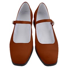 Sugar Brown	 - 	mary Jane Shoes by ColorfulShoes