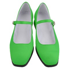 Stoplight Go Green	 - 	mary Jane Shoes by ColorfulShoes