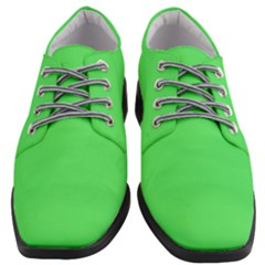 Stoplight Go Green	 - 	heeled Oxford Shoes by ColorfulShoes