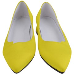 Blazing Yellow	 - 	block Heels by ColorfulShoes