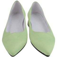 Tea Green	 - 	block Heels