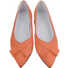 Basket Ball Orange	 - 	bow Heels by ColorfulShoes