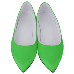 Stoplight Go Green	 - 	low Heels by ColorfulShoes