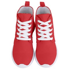 Geranium Lake Red	 - 	lightweight High Top Sneakers by ColorfulShoes