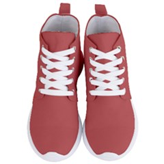 Deep Chestnut Red	 - 	lightweight High Top Sneakers by ColorfulShoes