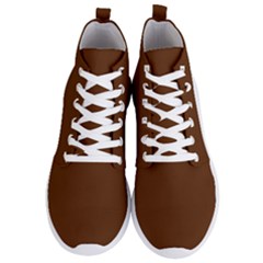 Gingerbread Brown	 - 	lightweight High Top Sneakers by ColorfulShoes