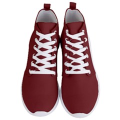 Persian Plum Brown	 - 	lightweight High Top Sneakers by ColorfulShoes