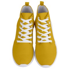 Medaillon Yellow	 - 	lightweight High Top Sneakers by ColorfulShoes