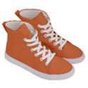 Coral Rose Orange	 - 	Hi-Top Skate Sneakers View3