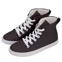 Black Coffee	 - 	hi-top Skate Sneakers by ColorfulShoes