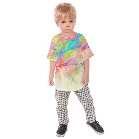 Abstract-14 Kids  Raglan Tee by nateshop