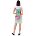 Abstract-14 Racer Back Hoodie Dress View2