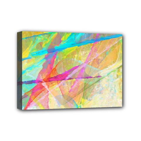 Abstract-14 Mini Canvas 7  X 5  (stretched) by nateshop