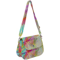 Abstract-14 Saddle Handbag by nateshop