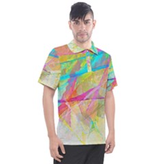 Abstract-14 Men s Polo Tee