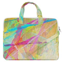 Abstract-14 Macbook Pro 13  Double Pocket Laptop Bag by nateshop