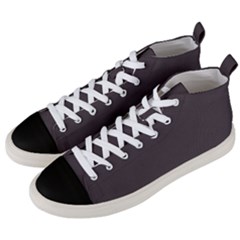 Eel Black	 - 	mid-top Canvas Sneakers by ColorfulShoes