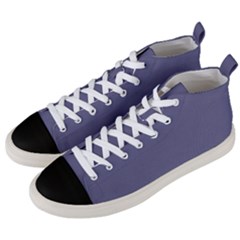 Twilight Purple	 - 	mid-top Canvas Sneakers by ColorfulShoes