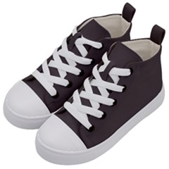 Eel Black	 - 	mid-top Canvas Sneakers by ColorfulShoes