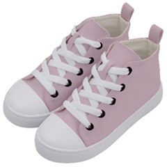 Queen Pink	 - 	mid-top Canvas Sneakers by ColorfulShoes