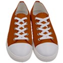 Ginger Orange	 - 	Low Top Canvas Sneakers View1