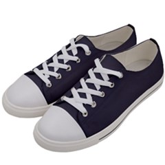 Lead Grey	 - 	low Top Canvas Sneakers by ColorfulShoes