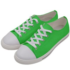 Stoplight Go Green	 - 	low Top Canvas Sneakers by ColorfulShoes