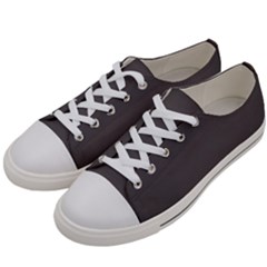 Vampire Grey	 - 	low Top Canvas Sneakers by ColorfulShoes