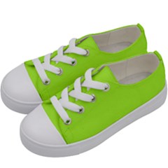 Chartreuse Green	 - 	low Top Canvas Sneakers by ColorfulShoes