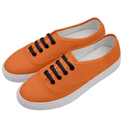 Dark Papaya Orange	 - 	classic Low Top Sneakers by ColorfulShoes