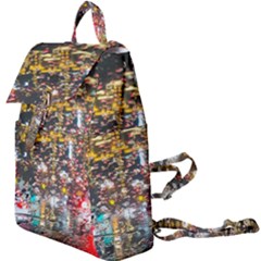 Water Droplets Buckle Everyday Backpack by artworkshop