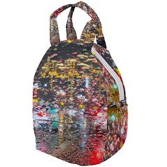 Water Droplets Travel Backpacks by artworkshop