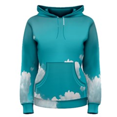 Clouds Hd Wallpaper Women s Pullover Hoodie by artworkshop