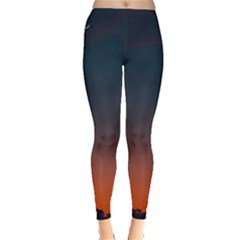 Sky Gradient Leggings  by artworkshop