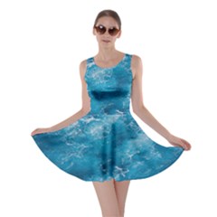 Blue Water Speech Therapy Skater Dress by artworkshop