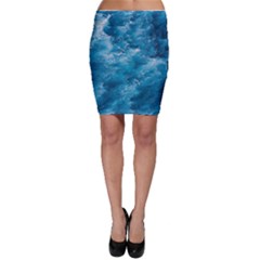 Blue Water Speech Therapy Bodycon Skirt by artworkshop