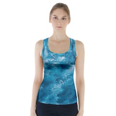 Blue Water Speech Therapy Racer Back Sports Top by artworkshop