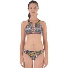Water Droplets Perfectly Cut Out Bikini Set by artworkshop