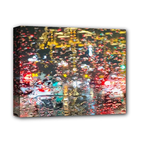 Water Droplets Deluxe Canvas 14  X 11  (stretched)