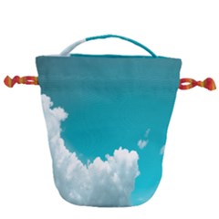 Clouds Hd Wallpaper Drawstring Bucket Bag by artworkshop