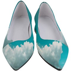 Clouds Hd Wallpaper Women s Block Heels 