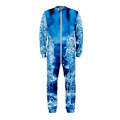 Water Blue Wallpaper Onepiece Jumpsuit (kids) by artworkshop