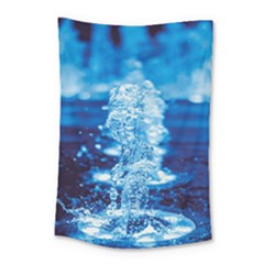 Water Blue Wallpaper Small Tapestry by artworkshop