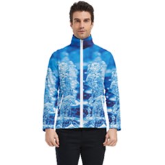 Water Blue Wallpaper Men s Bomber Jacket