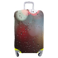 Rain On Window Luggage Cover (medium) by artworkshop