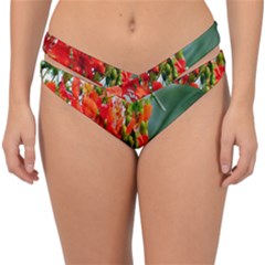 Gathering Sping Flowers Wallpapers Double Strap Halter Bikini Bottoms by artworkshop