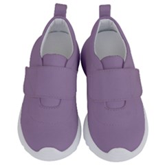 Glossy Grape Purple	 - 	velcro No Lace Shoes by ColorfulShoes