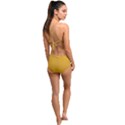 Orange Gold	 - 	High Waist Tankini Set View2