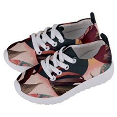 Ai Generated Leaves Foliage Plants Kids  Lightweight Sports Shoes